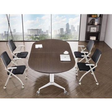 Alta qualidade sala de reunião dobrável modular mesa de treinamento de conferência
